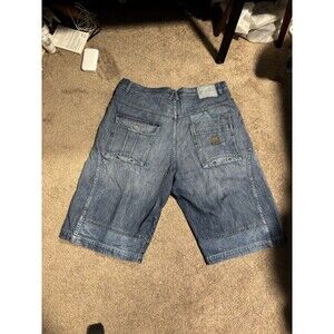 Y2K Pelle Pelle Streetwear Workwear Baggy Denim Carpenter Shorts Size 38/ 14 3/4